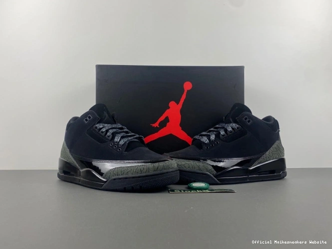 Official Maikesneakers Air Jordan Black 3 CK9246-168 Retro Cat 0810